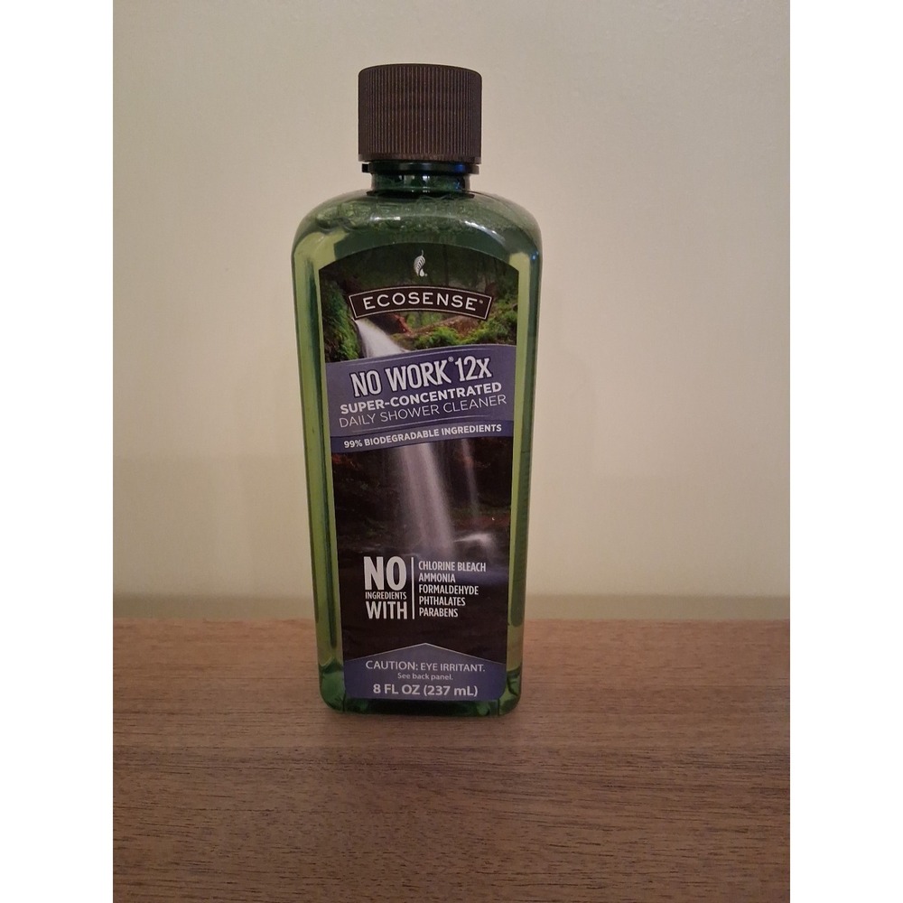 EcoSense NO WORK  8oz 12x SUPER-CONCENTRATE Melaleuca Daily Shower Cleaner